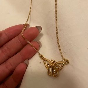 GOLD BUTTERFLY🦋 NECKLACE